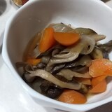 簡単に副菜❗️平茸と茄子の炒め甘酢煮